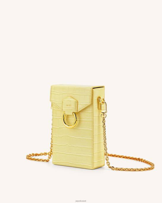 كو JW PEI حالة الهاتف سلسلة التدرج لولا تمساح أصفر فاتح حقيبة الهاتف 6604F193