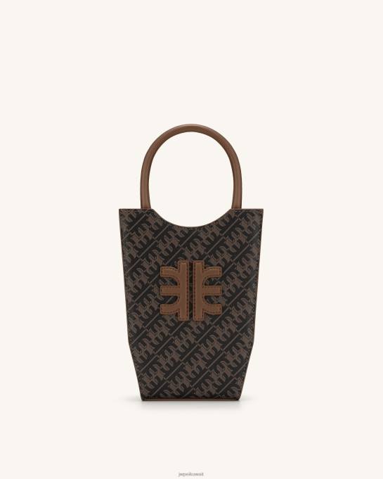 كو JW PEI حقيبة الهاتف فاي بني غامق حقيبة الهاتف 6604F221