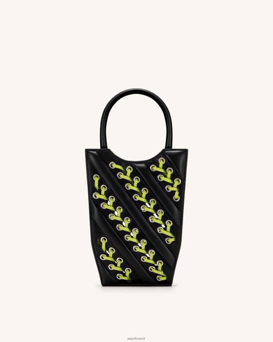 كو JW PEI حقيبة الهاتف فاي الأشرطة أسود حقيبة الهاتف 6604F238