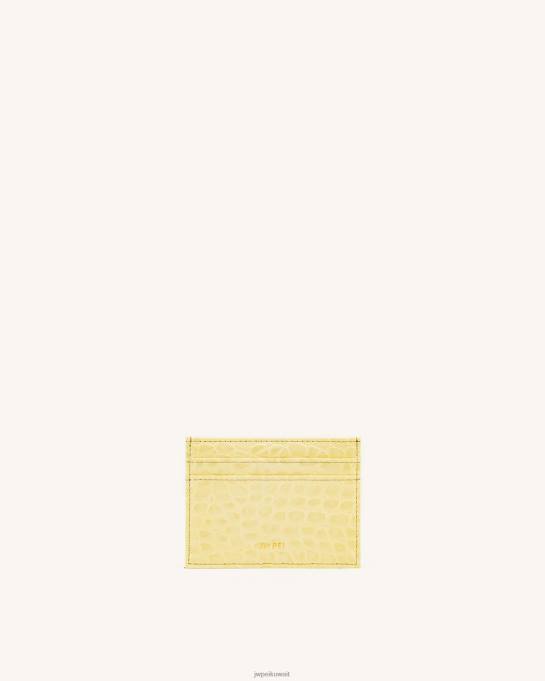 كو JW PEI حامل البطاقة تمساح أصفر فاتح حامل البطاقة 6604F302