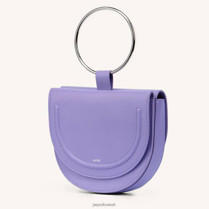 كو JW PEI كروس قمر مزدوج البنفسجي حقيبة CROSSBODY 6604F13