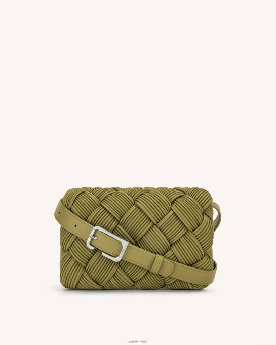 كو JW PEI حقيبة كروس متاهة العنبر الأخضر حقيبة CROSSBODY 6604F48