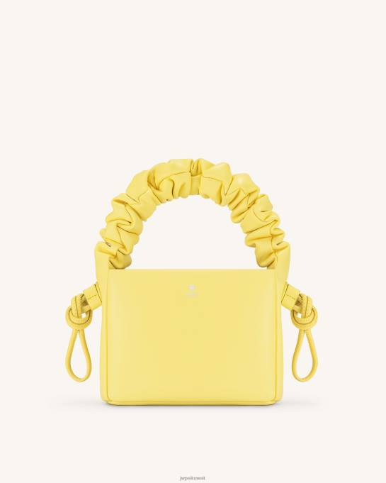 كو JW PEI حقيبة يد مطوية برباط من rylee أصفر فاتح حقيبة مقبض 6604F175